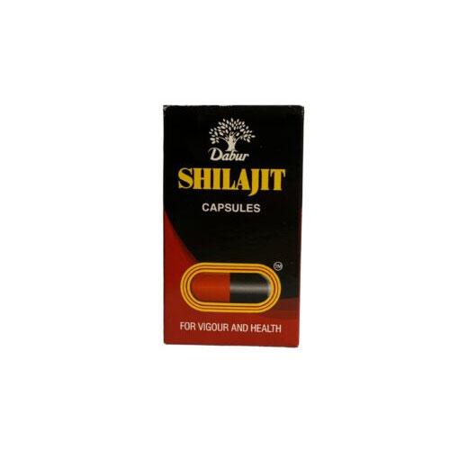 Dabur Shilajit Capsules For Vigour And Health 100 Capsules