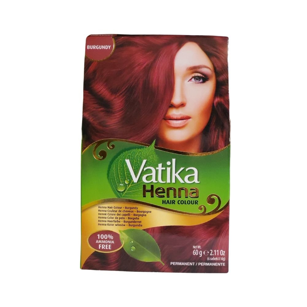 Dabur Vatika Henna Burgundy Hair Color 60g