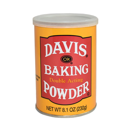 Davis Baking Powder Double Acting Gluten Free 230 G 8 1 Oz