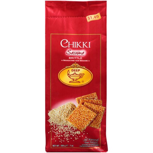Deep Chikki Sesame Brittle 7 Oz