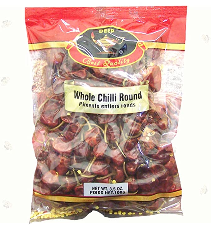 Deep Whole Chilli Round 3 5 Oz