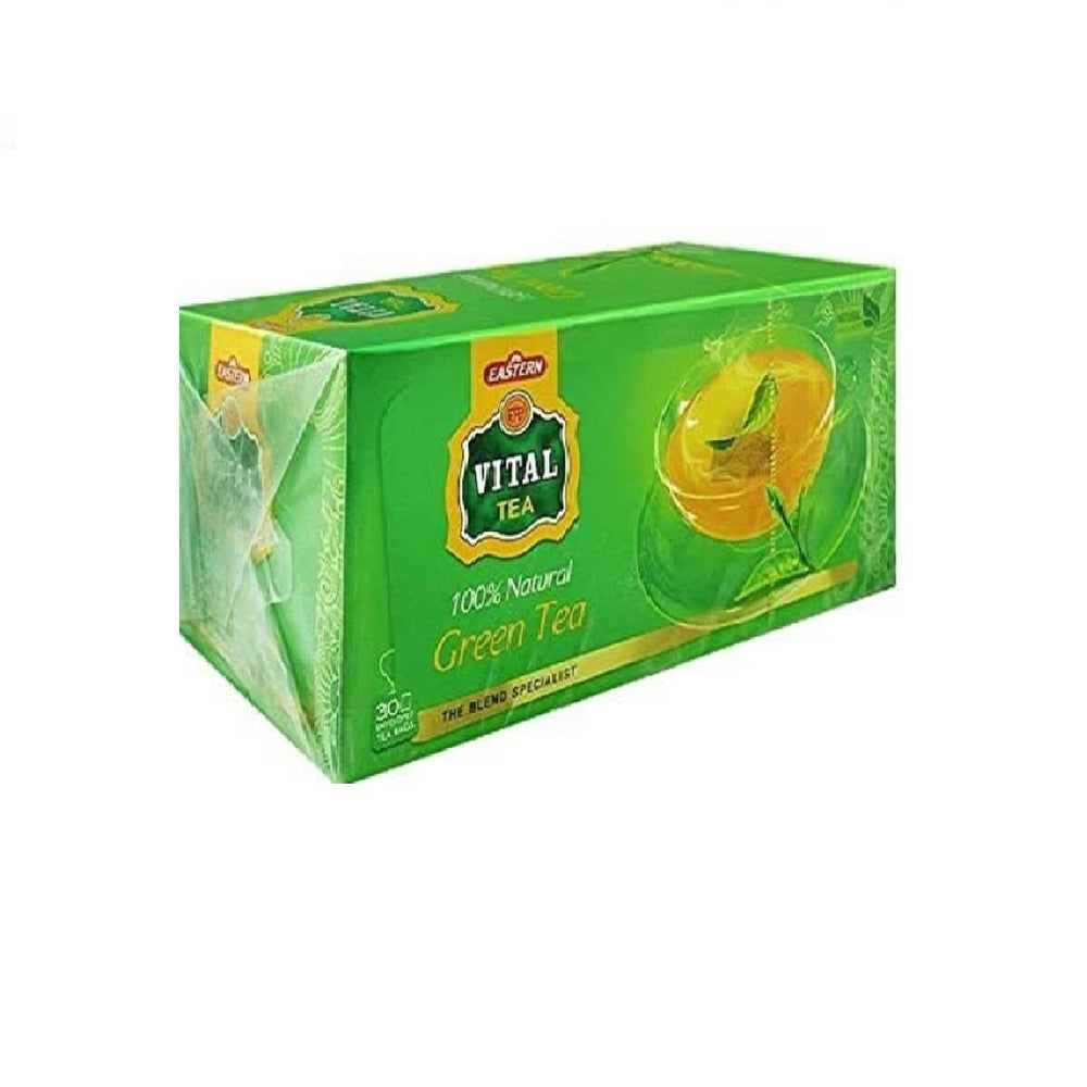 Buy Vital Cardamom Green Tea 30 Tea Bags Online | Singh Cart
