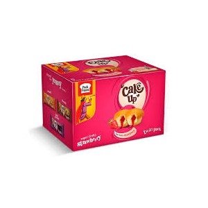 Ebm Cake Up 12 Cup Cakes Strawberry Flavor 23 G Each