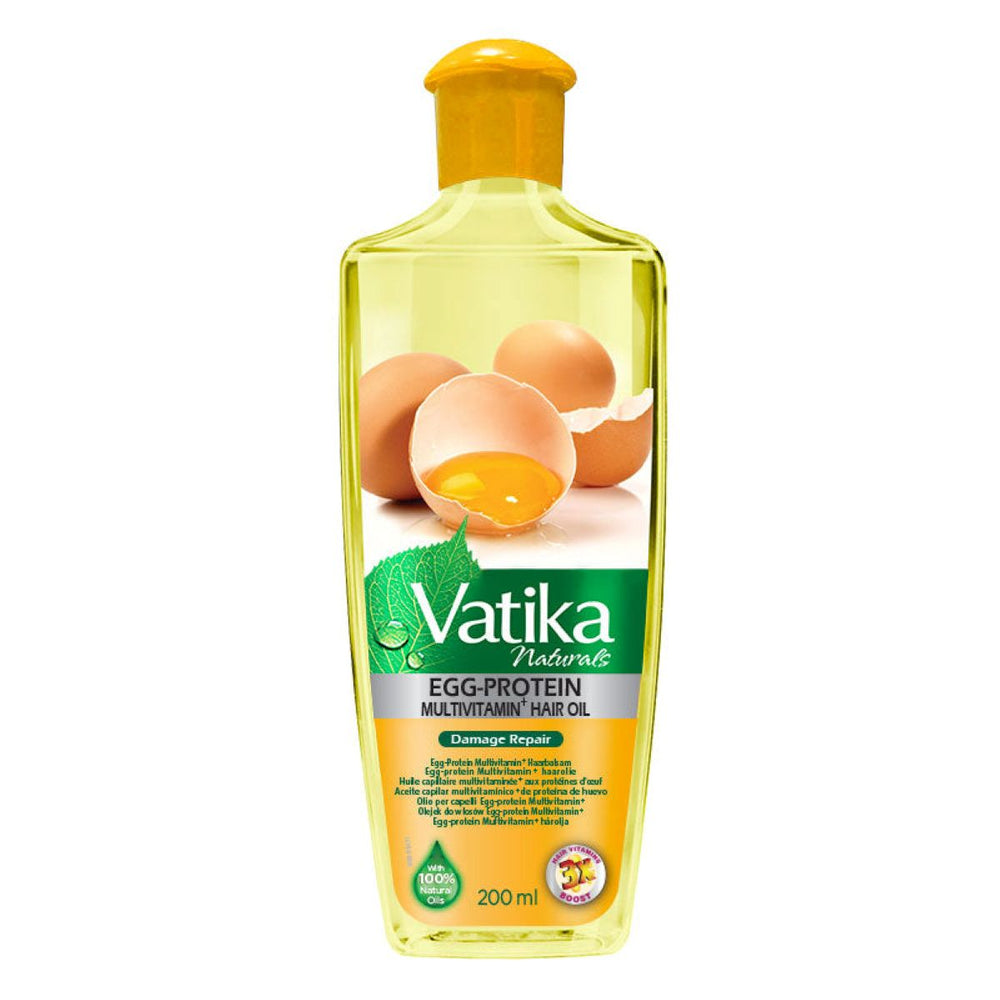 Buy Vatika Naturals Multivitamin Egg Protein Hair Oil online | Singh Cart