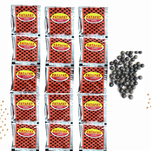 Fatafat Ayurvedic Digestive Pills 35 Pouches 12 G 0 42 Oz Each