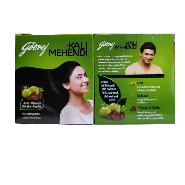 Godrej Kali Mehendi Powder Hair Colour No Amonia 24 G