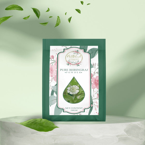 Buy Natblush Bhringraj Hair Care Powder | Singh Cart