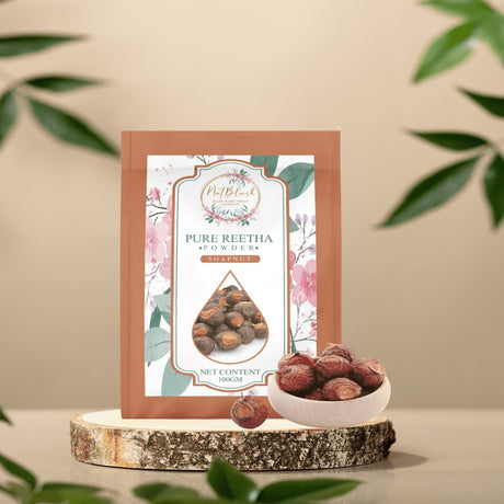 Buy Natblush Reetha Hair Care Powder - Gentle Care for All Hair Types | Singh Cart