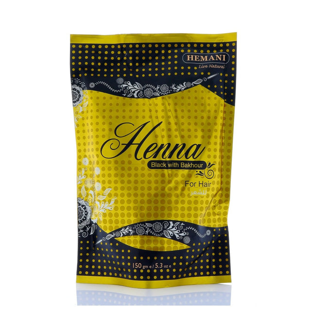 Hemani Henna Black With Bakhour 150g