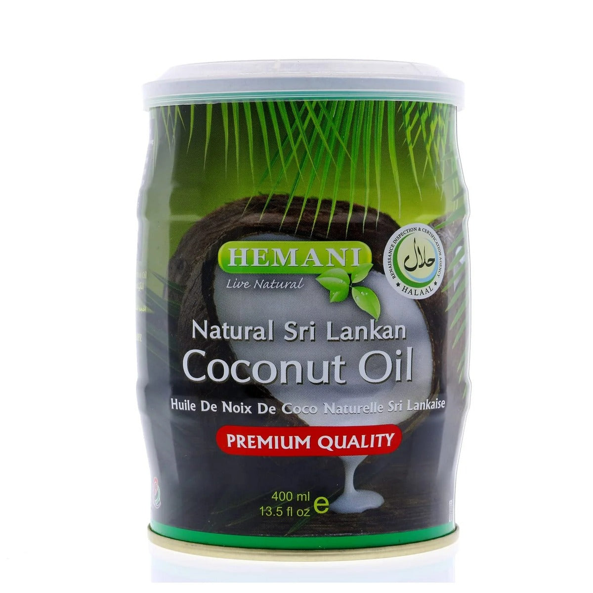 Hemani Pure Natural Sri Lankan Coconut Oil 400ml