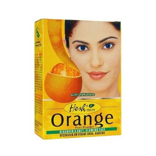 Hesh Orange Peel Powder Soft Glowing Face 100 G