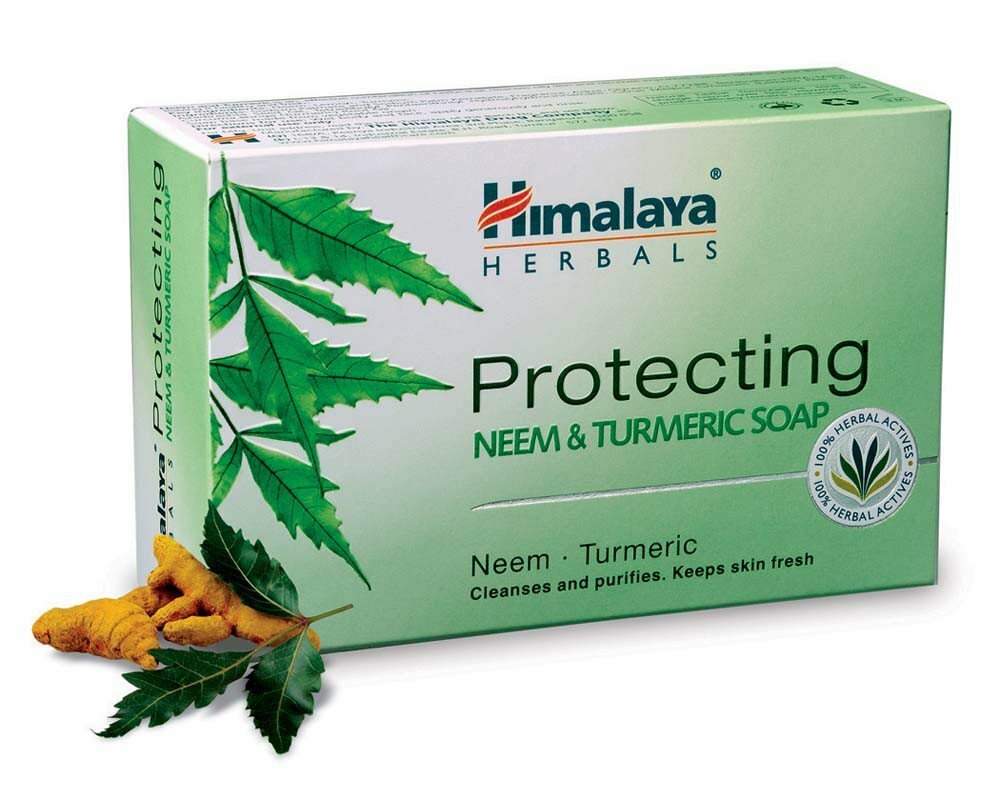 Himalaya Neem Turmeric Soap Cleanses And Purifies Skin 125 G