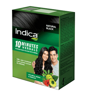 Indica Natural Black 10 Minutes Hair Colour 40 G