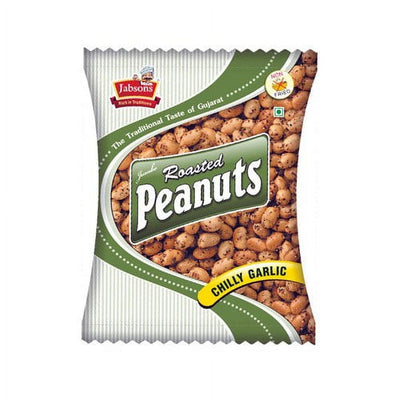 Buy Jabsons Chilly Garlic Peanuts Roasted Online | Singh Cart