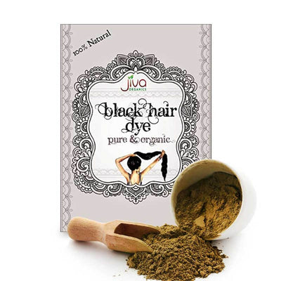 Jiva Organic Herbal Hair Color Black 100 Grams