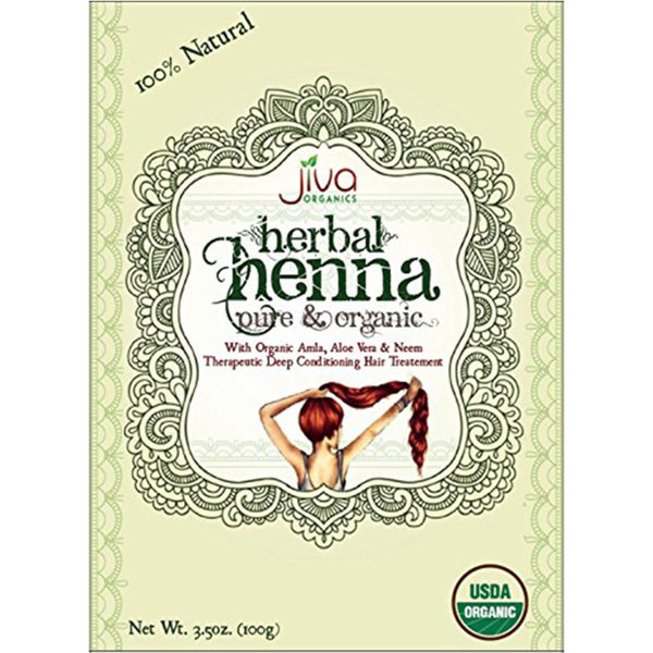 Jiva Organic Herbal Henna 100 Grams
