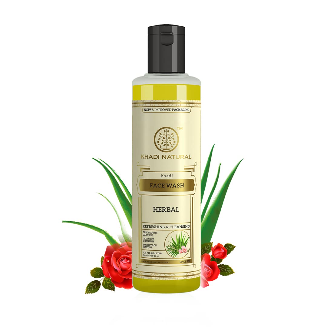 Buy Khadi Natural Herbal Face Wash - Nourishing Care for All Skin Types | Singh Cart