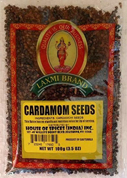 Laxmi Cardamom Seeds 100 Gm 3 5 Oz