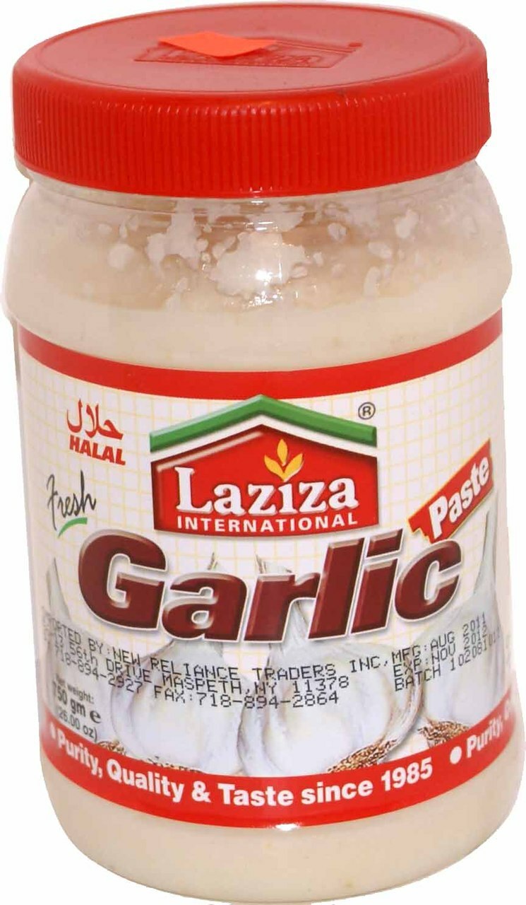 Laziza Fresh Garlic Paste 750 Grams 26 Oz 6 99