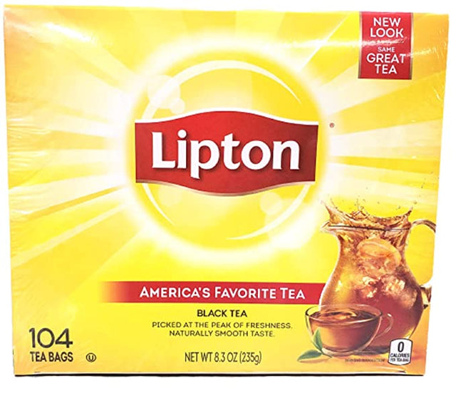 Lipton Americas Favorite Black Tea 104 Bags