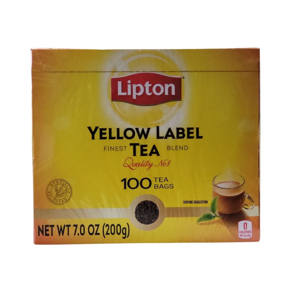 Lipton Yellow Label Tea 100 Tea Bags 7 Oz 200 Grams