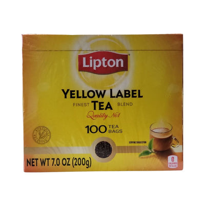 Lipton Yellow Label Tea 100 Tea Bags 7 Oz 200 Grams