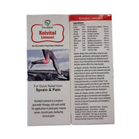 Knivitol Liniment Ayurvedic Medicien For Instant Relief 90 Ml