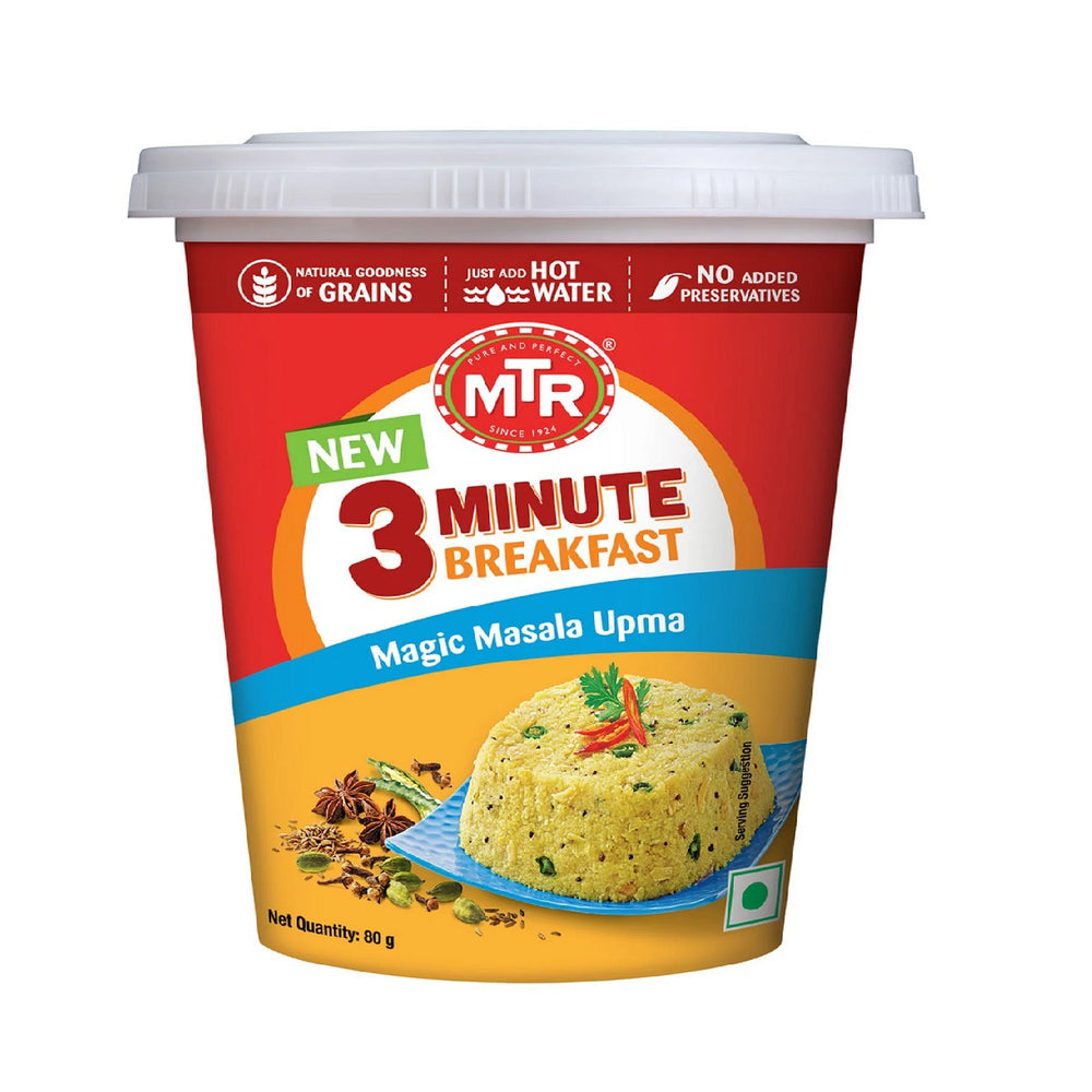Mtr 3 Minute Breakfast Cup Magic Masala Upma