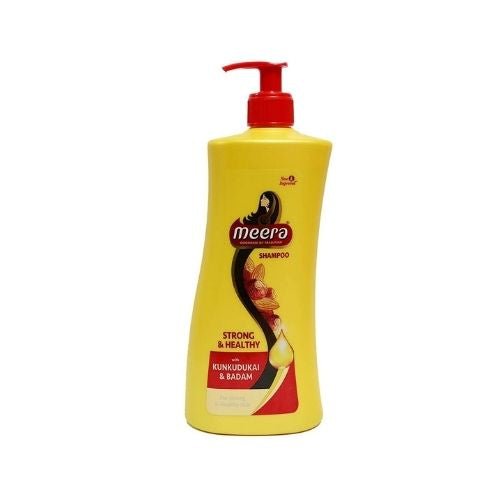 Meera Shampoo For Strong Healthy Hair With Badam 340 Ml