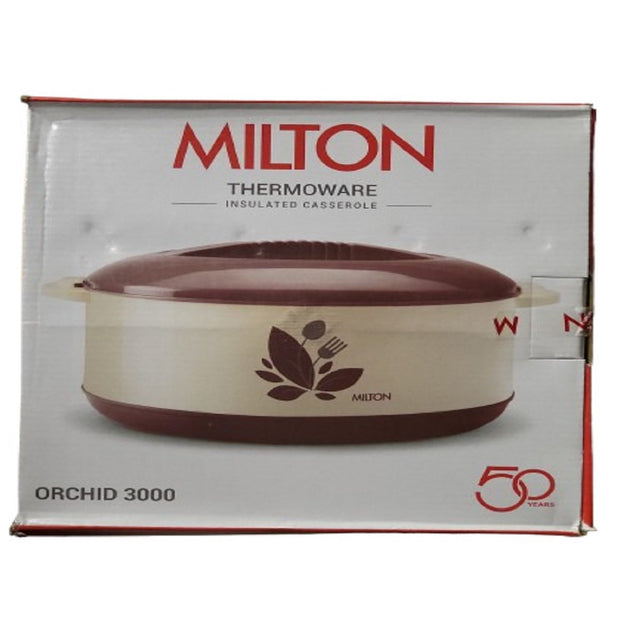 Buy Milton Thermoware Insulated Casserole 3000ml Orchid - Medium Size | Singh Cart