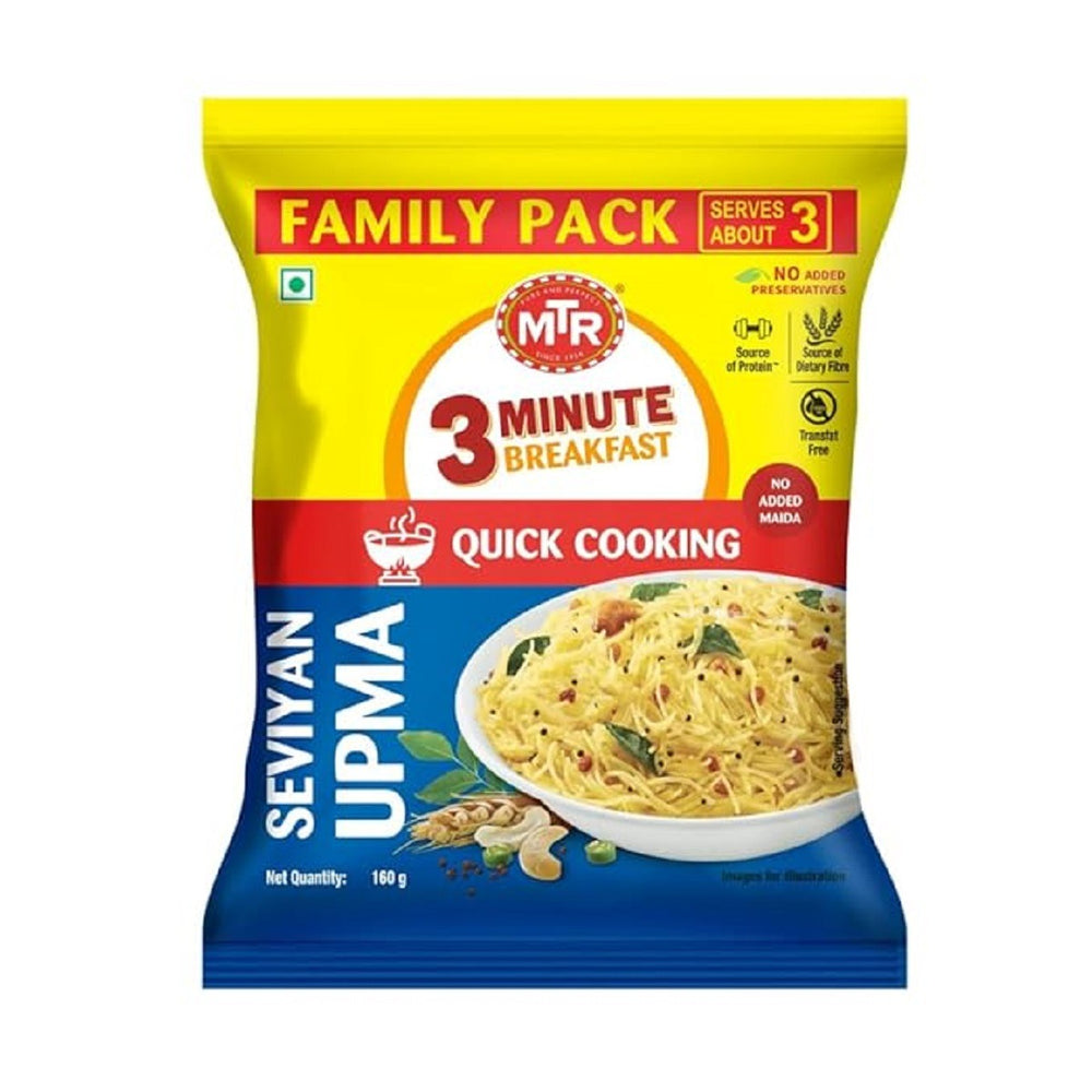 Mtr 3 Minute Vermicelli Upma Pouch 160 Gm
