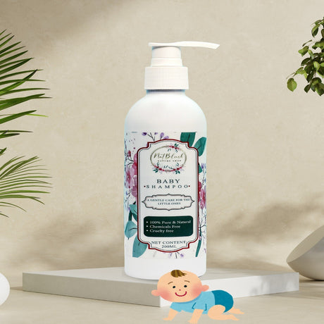 Buy Natblush 100% Natural Baby Shampoo - 200ml | Singh cart