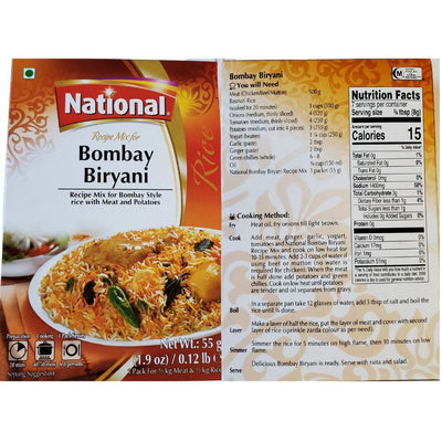 Buy National Bombay Biryani Recipe Mix Online | SIngh Cart