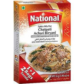National Spice Mix For Chatpati Achari Biryani 55 G