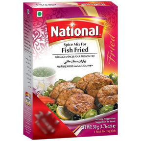 National Spice Mix For Fish Fried 50 G 100 G