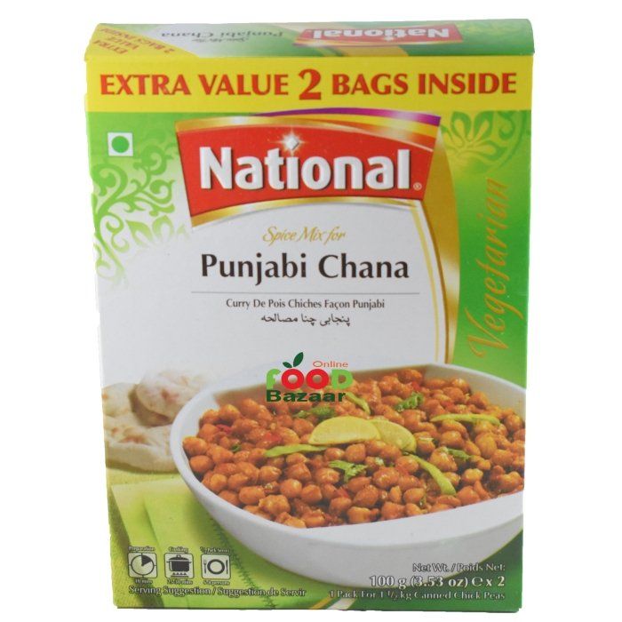 Buy National Spice Punjabi Chana Masala Mix Online | Singh Cart