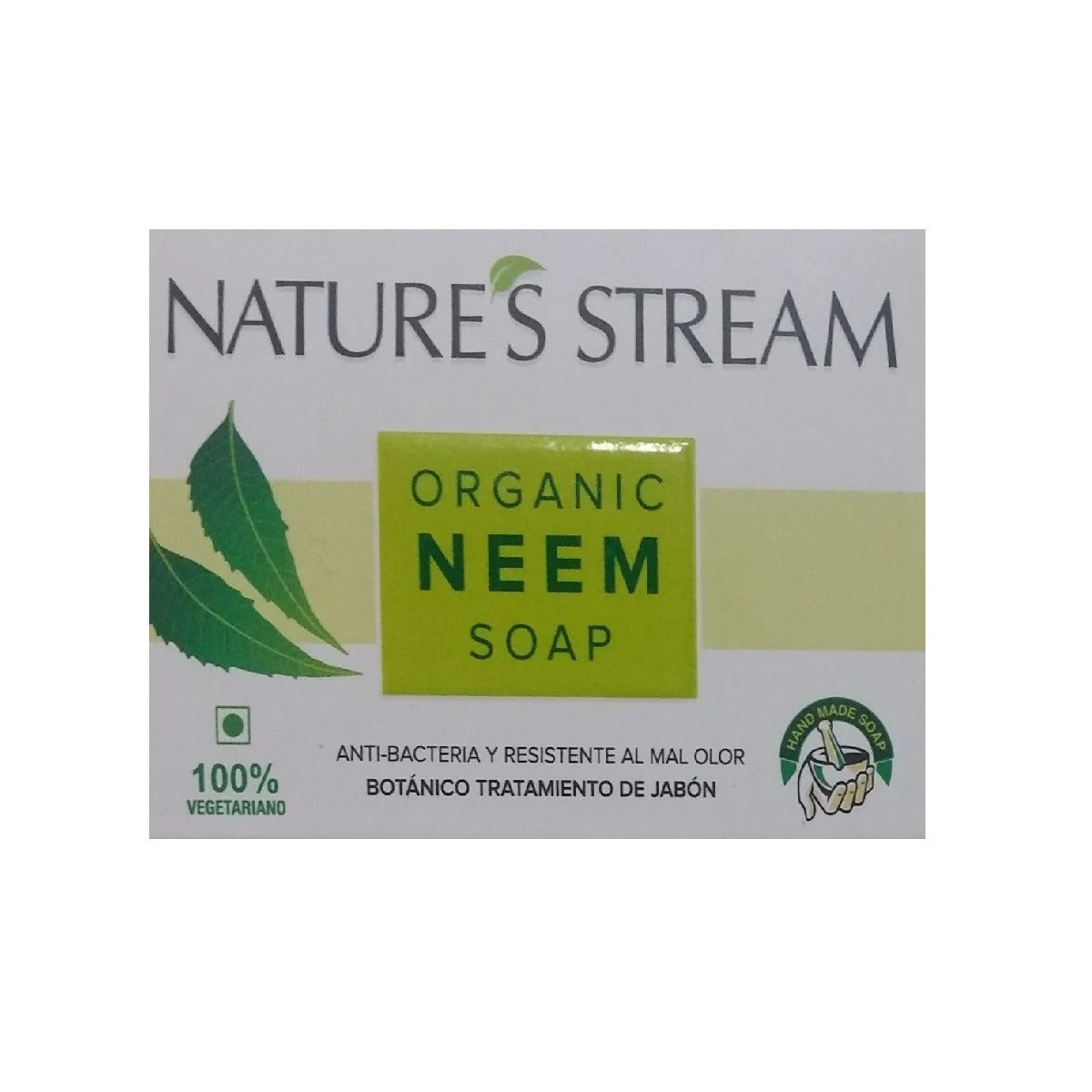 Buy Nature's Stream Organic Neem Soap Online | Singh Cart