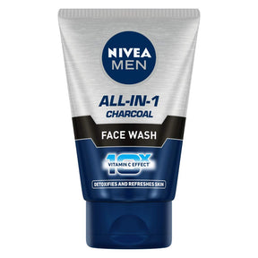 Nivea Men All In 1 Charcoal Face Wash 100 G