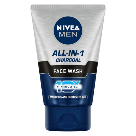 Nivea Men All In 1 Charcoal Face Wash 100 G