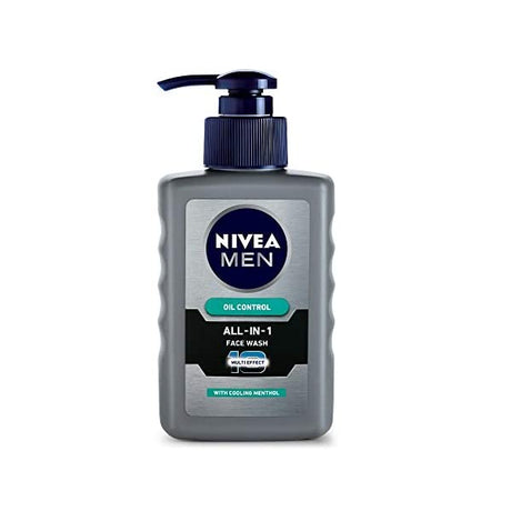 Nivea Men All In 1 Oil Control Facewash With Cooling Menthol 150 Ml