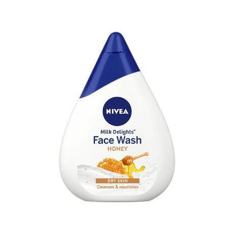 Buy Nivea Milk Delights Face Wash Honey For Dry Skin - 100ml | Singh Cart