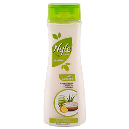 Nyle Anti Dandruff Shampoo With Natural Extracts Paraben Free 400 Ml