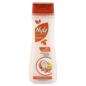 Nyle Anti Hairfall Shampoo With Almond Coconut Milk Amla Paraben Free 400 Ml