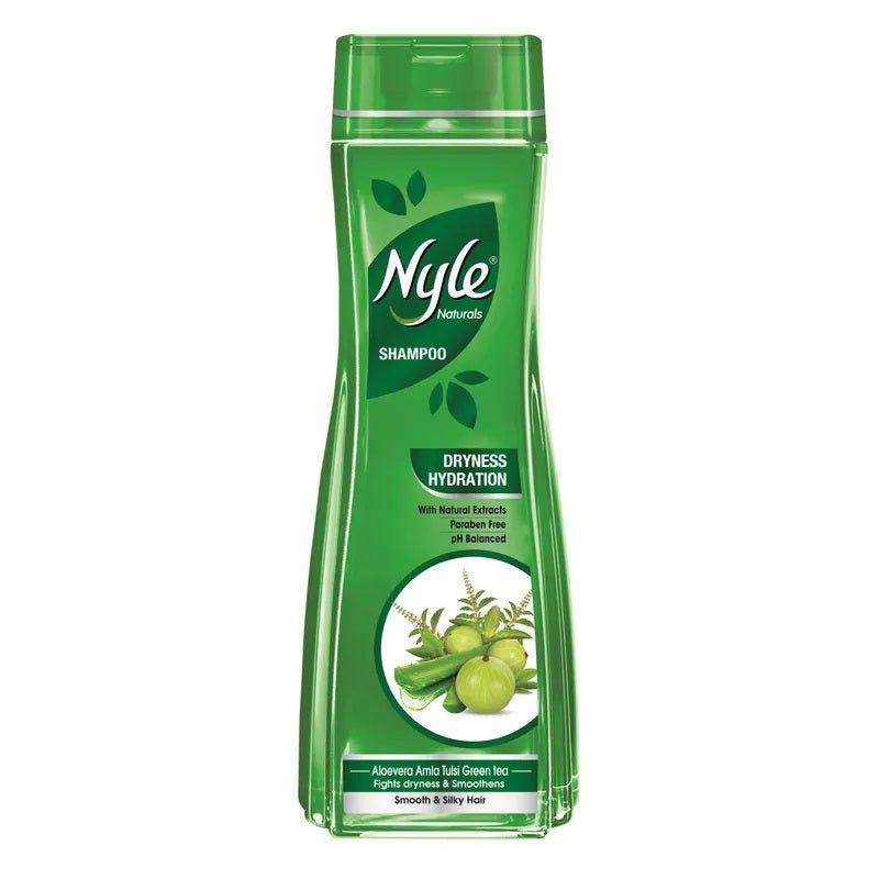Nyle Dryness Hydration Shampoo With Natural Extracts Paraben Free 400 Ml