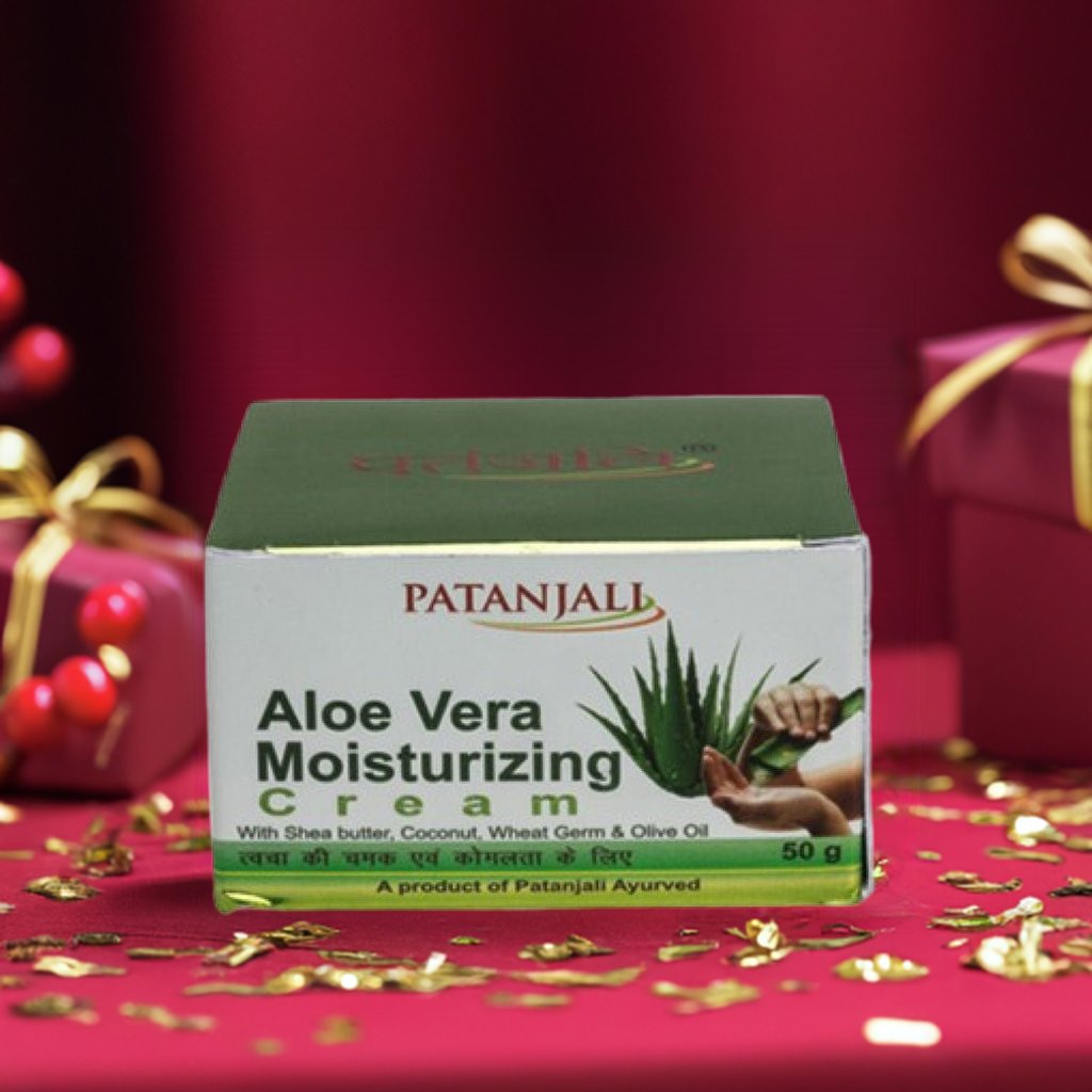 Patanjali Aloe Vera Moisturizing Cream 50 g - Singh Cart