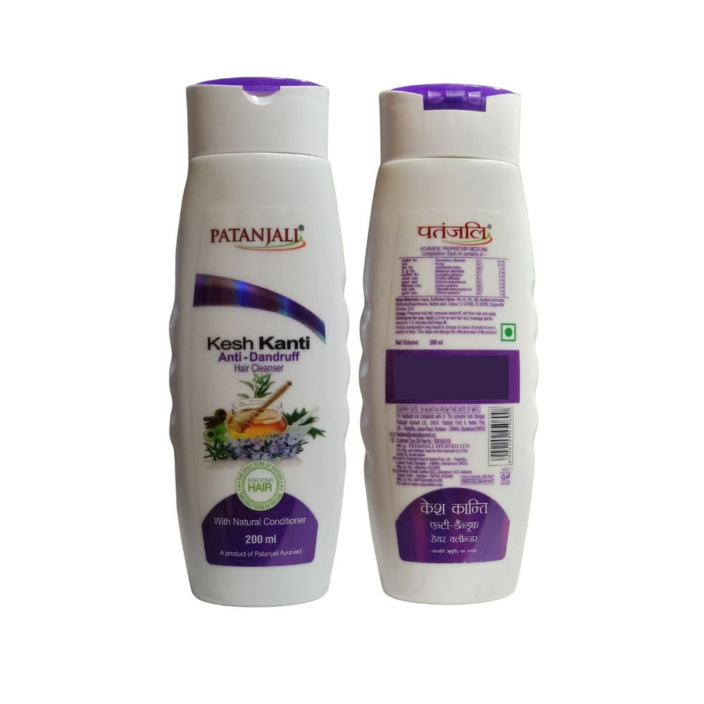 Patanjali Kesh Kanti Anti Dandruff Shampoo 200 Ml