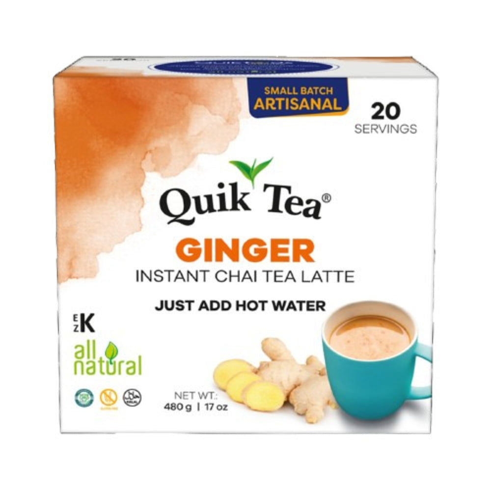 Quik Tea Ginger Chai 20 Pouches