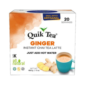 Quik Tea Ginger Chai 20 Pouches