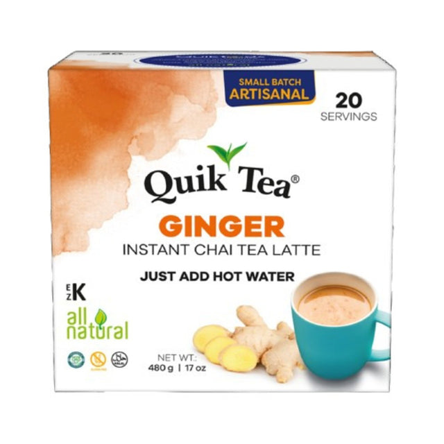 Quik Tea Ginger Chai 20 Pouches