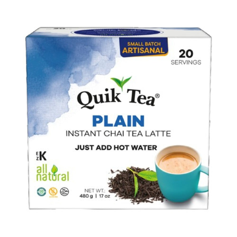 Buy Quik Tea Plain Chai 20 Pouhes Online | Singh Cart